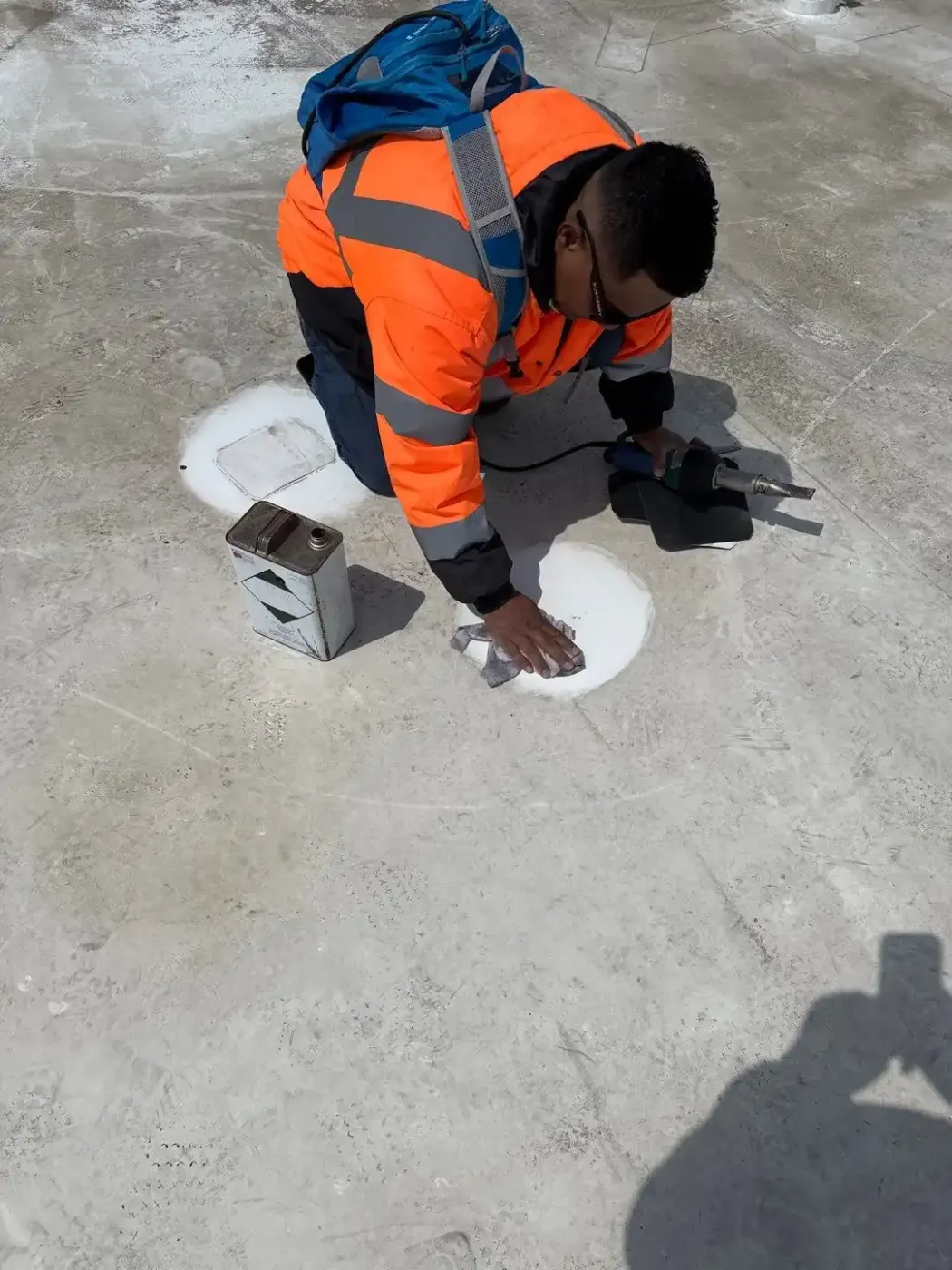 Commercial roof inspection documented in Bremen